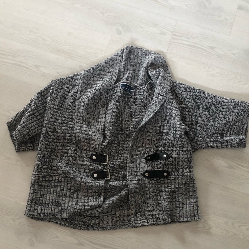 Karen Scott Buckle Sweater Size Large